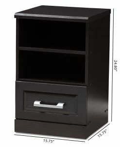 Furniture Odelia 1-Drawer Nightstand 14 Furniture Odelia 1-Drawer Nightstand -Costway Shop 10078988 fpx