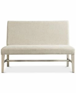 Furniture Parker Upholstered Dining Bench, Created For Macy's -Costway Shop 10187419 fpx