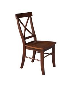 International Concepts X-Back Chair - With Solid Wood Seat , Set Of 2 -Costway Shop 10274464 fpx