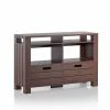 Furniture Of America CLOSEOUT Crezo Plank Style Sofa Table -Costway Shop 10303765 fpx
