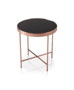 Furniture Of America CLOSEOUT Vida Round Two-Tone End Table