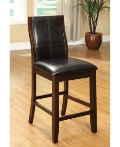 Furniture Of America Egnew Dark Oak Pub Chair (Set Of 2) -Costway Shop 10316841 fpx