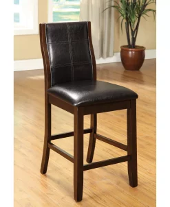 Furniture Of America Egnew Dark Oak Pub Chair (Set Of 2) 12 Furniture Of America Egnew Dark Oak Pub Chair (Set Of 2) -Costway Shop 10316841 fpx