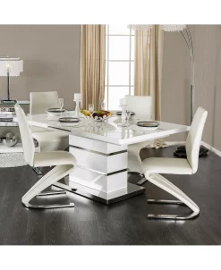 Furniture Of America Verdell Z-Shaped Side Chair (Set Of 2) -Costway Shop 10317253 fpx