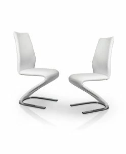 Furniture Of America Verdell Z-Shaped Side Chair (Set Of 2)