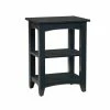 Alaterre Furniture Shaker Cottage 2 Shelf End Table, Charcoal Gray -Costway Shop 10387647 fpx