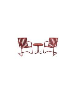 Crosley Gracie 3 Piece Metal Outdoor Conversation Seating Set - 2 Chairs And Side Table 5 Crosley Gracie 3 Piece Metal Outdoor Conversation Seating Set - 2 Chairs And Side Table -Costway Shop 10551204 fpx
