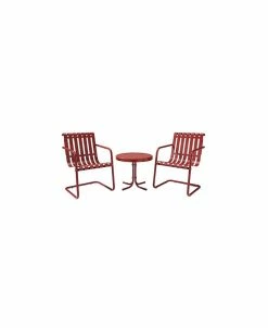 Crosley Gracie 3 Piece Metal Outdoor Conversation Seating Set - 2 Chairs And Side Table 11 Crosley Gracie 3 Piece Metal Outdoor Conversation Seating Set - 2 Chairs And Side Table -Costway Shop 10551204 fpx