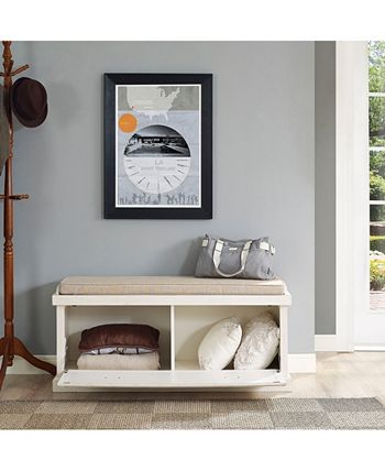Seaside Entryway Bench Crosley Seaside Entryway Bench -Costway Shop