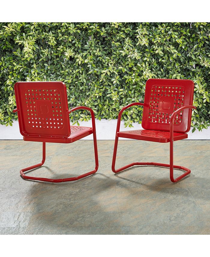 Bates Chair (Set Of 2) Crosley Bates Chair (Set Of 2) -Costway Shop