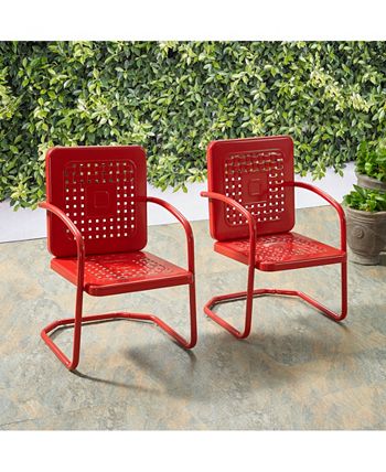 Bates Chair (Set Of 2) Crosley Bates Chair (Set Of 2) -Costway Shop