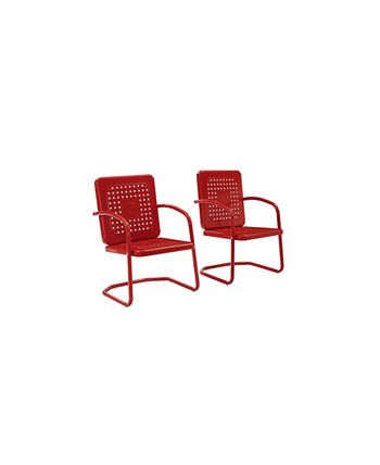 Bates Chair (Set Of 2) Crosley Bates Chair (Set Of 2) -Costway Shop