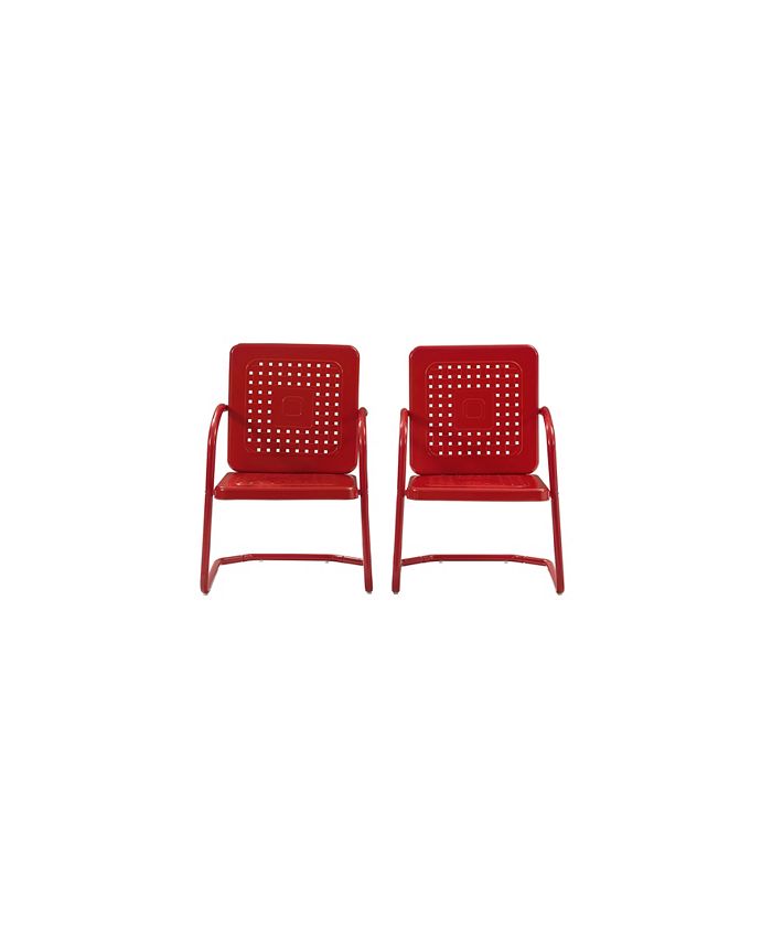Bates Chair (Set Of 2) Crosley Bates Chair (Set Of 2) -Costway Shop