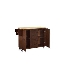 Crosley Eleanor Natural Wood Top Kitchen Cart 10 Crosley Eleanor Natural Wood Top Kitchen Cart -Costway Shop 10553530 fpx
