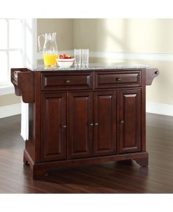 Crosley Lafayette Solid Granite Top Kitchen Island