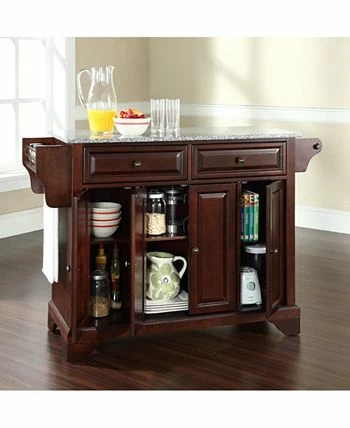 Crosley Lafayette Solid Granite Top Kitchen Island 4 Crosley Lafayette Solid Granite Top Kitchen Island - Image 2