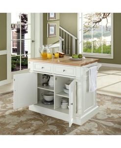 Crosley Oxford Butcher Block Top Kitchen Island 7 Crosley Oxford Butcher Block Top Kitchen Island -Costway Shop 10554405 fpx