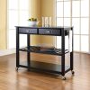 Crosley Solid Granite Top Kitchen Cart Island With Optional Stool Storage 1 Crosley Solid Granite Top Kitchen Cart Island With Optional Stool Storage -Costway Shop 10554440 fpx