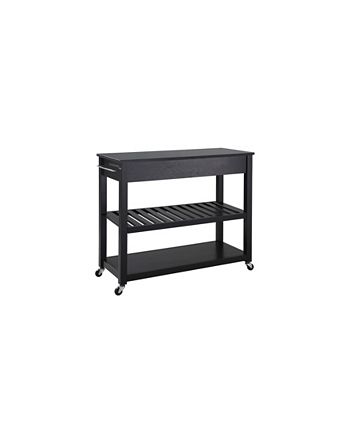 Solid Granite Top Kitchen Cart Island With Optional Stool Storage Crosley Solid Granite Top Kitchen Cart Island With Optional Stool Storage -Costway Shop