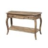 Alaterre Furniture Rustic - Reclaimed Media/Console Table, Driftwood -Costway Shop 10617346 fpx