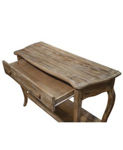 Alaterre Furniture Rustic - Reclaimed Media/Console Table, Driftwood 8 Alaterre Furniture Rustic - Reclaimed Media/Console Table, Driftwood -Costway Shop 10617348 fpx