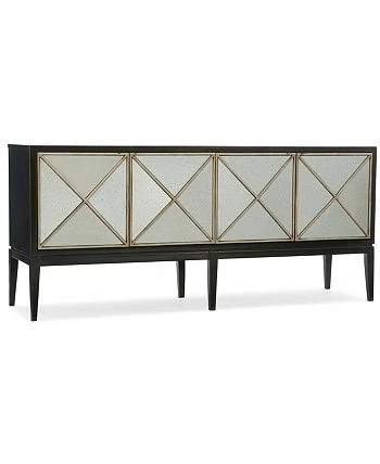 Hooker Furniture Melange Jova Four-Door Credenza 4 Hooker Furniture Melange Jova Four-Door Credenza - Image 2