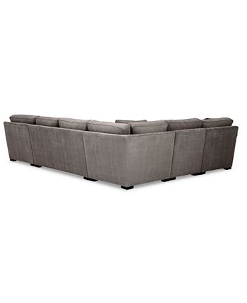 Furniture Radley 5-Pc. Fabric Chaise Sectional Sofa With Corner Piece, Created For Macy's 7 Furniture Radley 5-Pc. Fabric Chaise Sectional Sofa With Corner Piece, Created For Macy's - Image 5