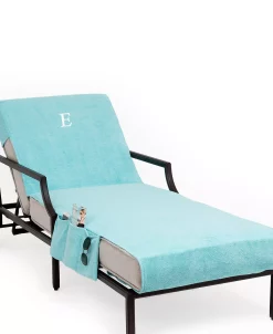 Linum Home Personalized Standard Size 100% Turkish Cotton Chaise Lounge Cover With Side Pockets 36 Linum Home Personalized Standard Size 100% Turkish Cotton Chaise Lounge Cover With Side Pockets -Costway Shop 11304282 fpx