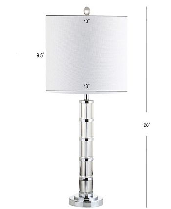 ailey LED Table Lamp JONATHAN Y Ailey LED Table Lamp -Costway Shop