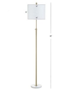 JONATHAN Y Une Adjustable LED Floor Lamp -Costway Shop 11405245 fpx