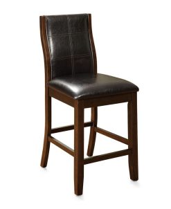 Furniture Of America Egnew Dark Oak Pub Chair (Set Of 2) -Costway Shop 11416964 fpx