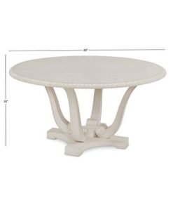 Trisha Yearwood Home Jasper County Dogwood Round Dining Furniture, 5-Pc. Set (Table & 4 Side Chairs) -Costway Shop 12404271 fpx