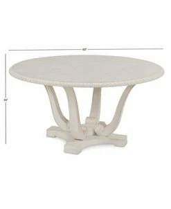 Trisha Yearwood Home Jasper County Dogwood Round Dining Furniture, 5-Pc. Set (Table & 4 Side Chairs) -Costway Shop 12404271 fpx