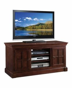 Leick Home Bella Maison Two Door 52 TV Console With Open Component Bay