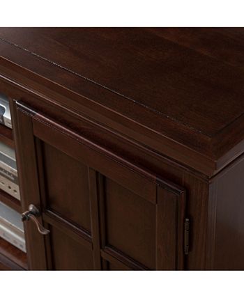 Bella Maison Two Door 52 TV Console With Open Component Bay Leick Home Bella Maison Two Door 52 TV Console With Open Component Bay -Costway Shop