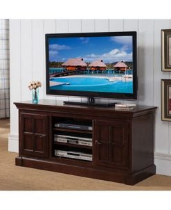 Leick Home Bella Maison Two Door 52 TV Console With Open Component Bay 9 Leick Home Bella Maison Two Door 52 TV Console With Open Component Bay -Costway Shop 12536038 fpx