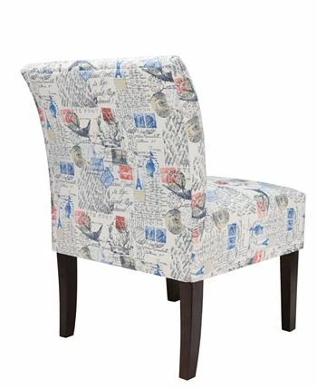 MJL Furniture Designs Samantha Button Tufted Upholstered Accent Chair 5 MJL Furniture Designs Samantha Button Tufted Upholstered Accent Chair - Image 3