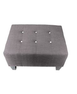 MJL Furniture Designs Ax Button Tufted Upholstered Squared Ottoman -Costway Shop 12824263 fpx