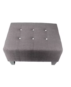 MJL Furniture Designs Ax Button Tufted Upholstered Squared Ottoman -Costway Shop 12824263 fpx