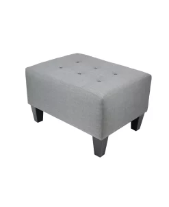 MJL Furniture Designs Ax Button Tufted Upholstered Squared Ottoman -Costway Shop 12824283 fpx