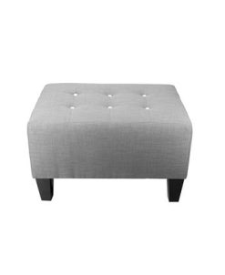 MJL Furniture Designs Ax Button Tufted Upholstered Squared Ottoman -Costway Shop 12824288 fpx