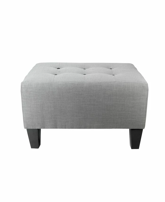 MJL Furniture Designs Ax Button Tufted Upholstered Squared Ottoman 3 MJL Furniture Designs Ax Button Tufted Upholstered Squared Ottoman