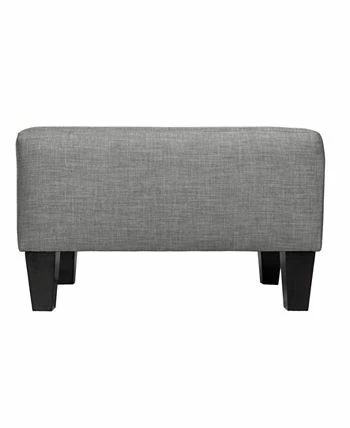 MJL Furniture Designs Ax Button Tufted Upholstered Squared Ottoman 4 MJL Furniture Designs Ax Button Tufted Upholstered Squared Ottoman - Image 2