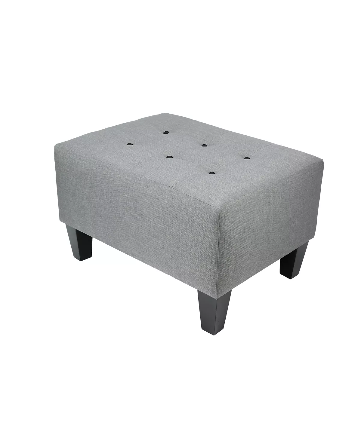 MJL Furniture Designs Ax Button Tufted Upholstered Squared Ottoman 8 MJL Furniture Designs Ax Button Tufted Upholstered Squared Ottoman - Image 6