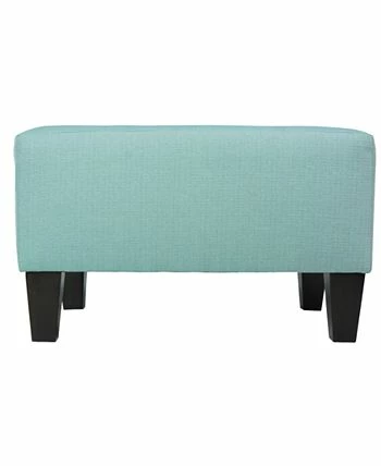 MJL Furniture Designs Ax Button Tufted Upholstered Squared Ottoman 4 MJL Furniture Designs Ax Button Tufted Upholstered Squared Ottoman - Image 2