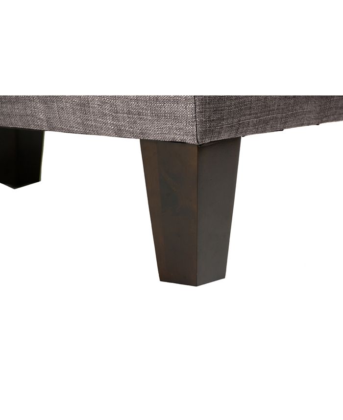 Brooklyn Square Upholstered Storage Ottoman MJL Furniture Designs Brooklyn Square Upholstered Storage Ottoman -Costway Shop