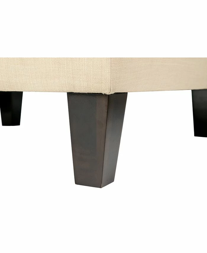 MJL Furniture Designs Ax Button Tufted Upholstered Oversized Ottoman 6 MJL Furniture Designs Ax Button Tufted Upholstered Oversized Ottoman - Image 4