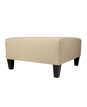 ax Button Tufted Upholstered Oversized Ottoman MJL Furniture Designs Ax Button Tufted Upholstered Oversized Ottoman -Costway Shop