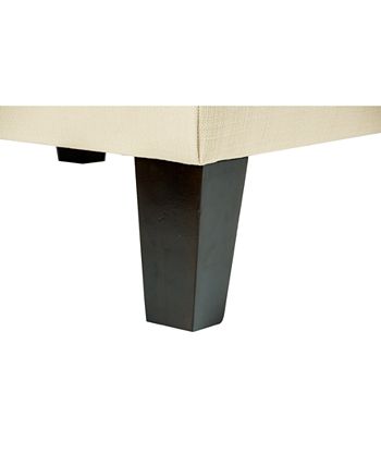 Parker Upholstered Large Ottoman MJL Furniture Designs Parker Upholstered Large Ottoman -Costway Shop