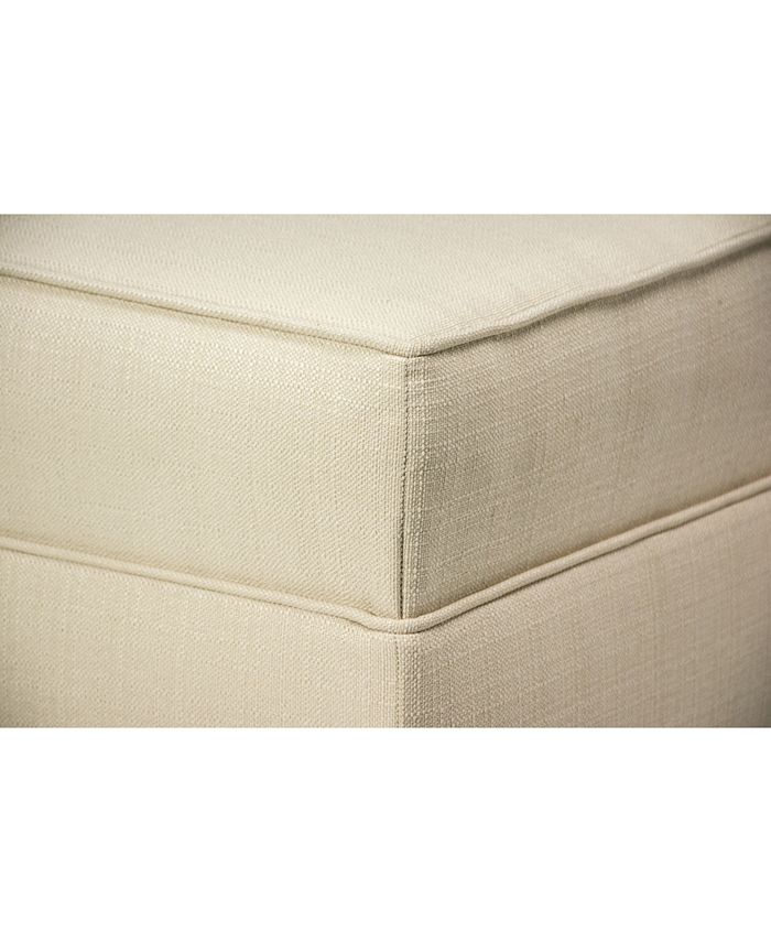 Parker Upholstered Large Ottoman MJL Furniture Designs Parker Upholstered Large Ottoman -Costway Shop